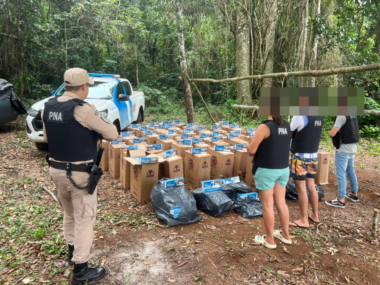 Prefectura incautó un cargamento de cigarrillos valuado en más de 53 millones de pesos