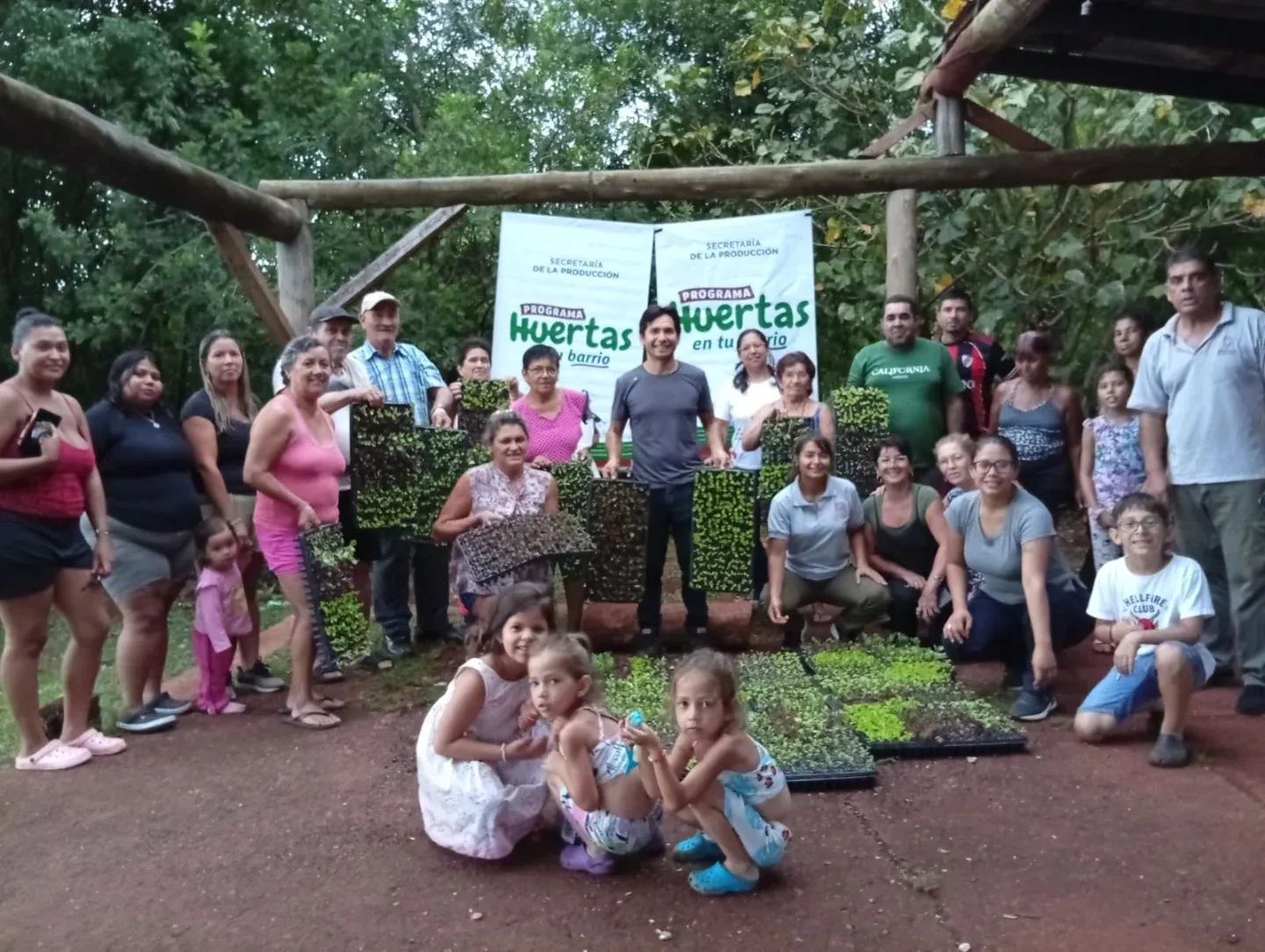 Vecinos del barrio Juventud apuestan a las huertas familiares