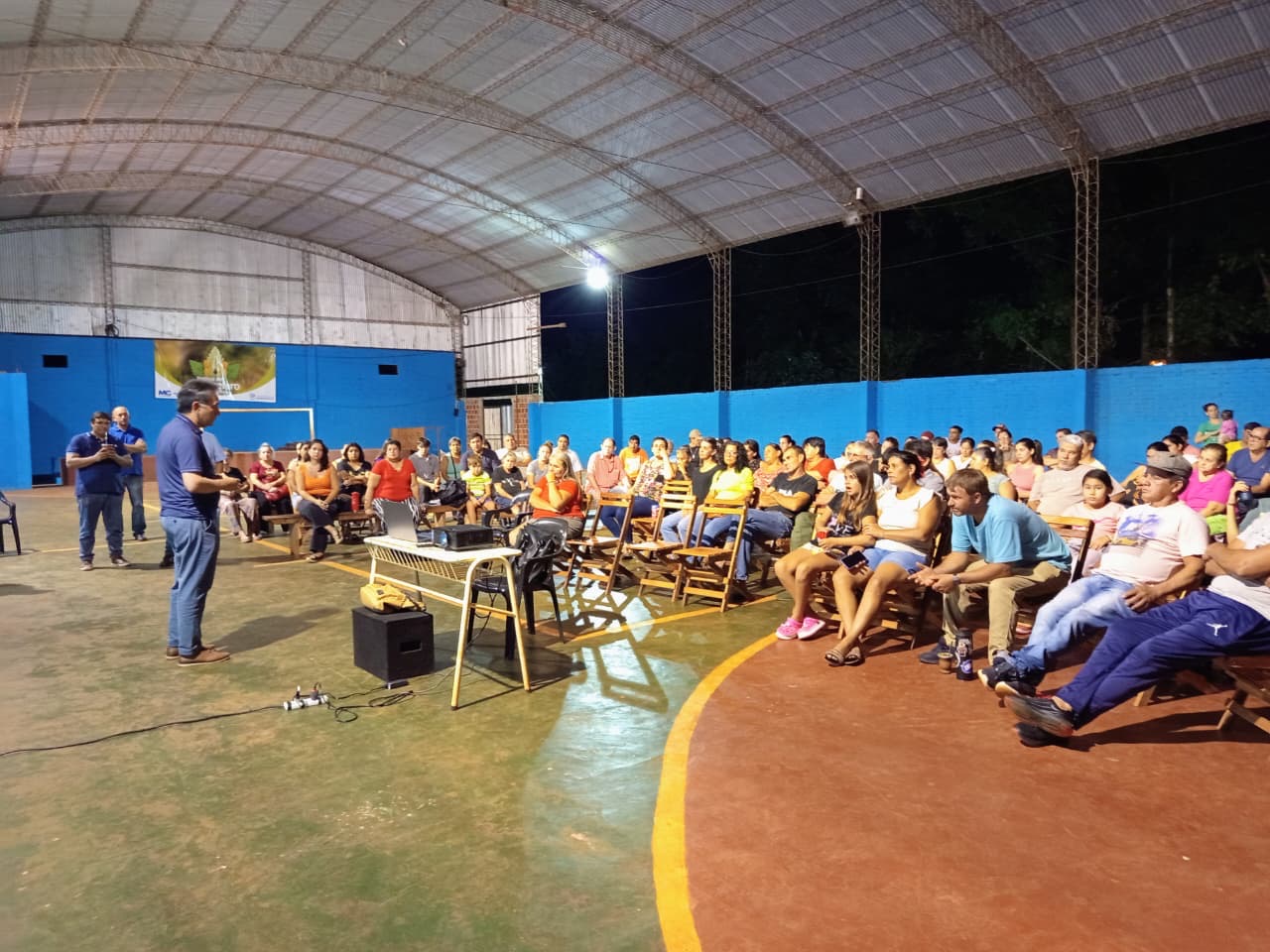 Montecarlo: presentaron el proyecto de una Delegación Municipal en la Colonia Guaraypo 3