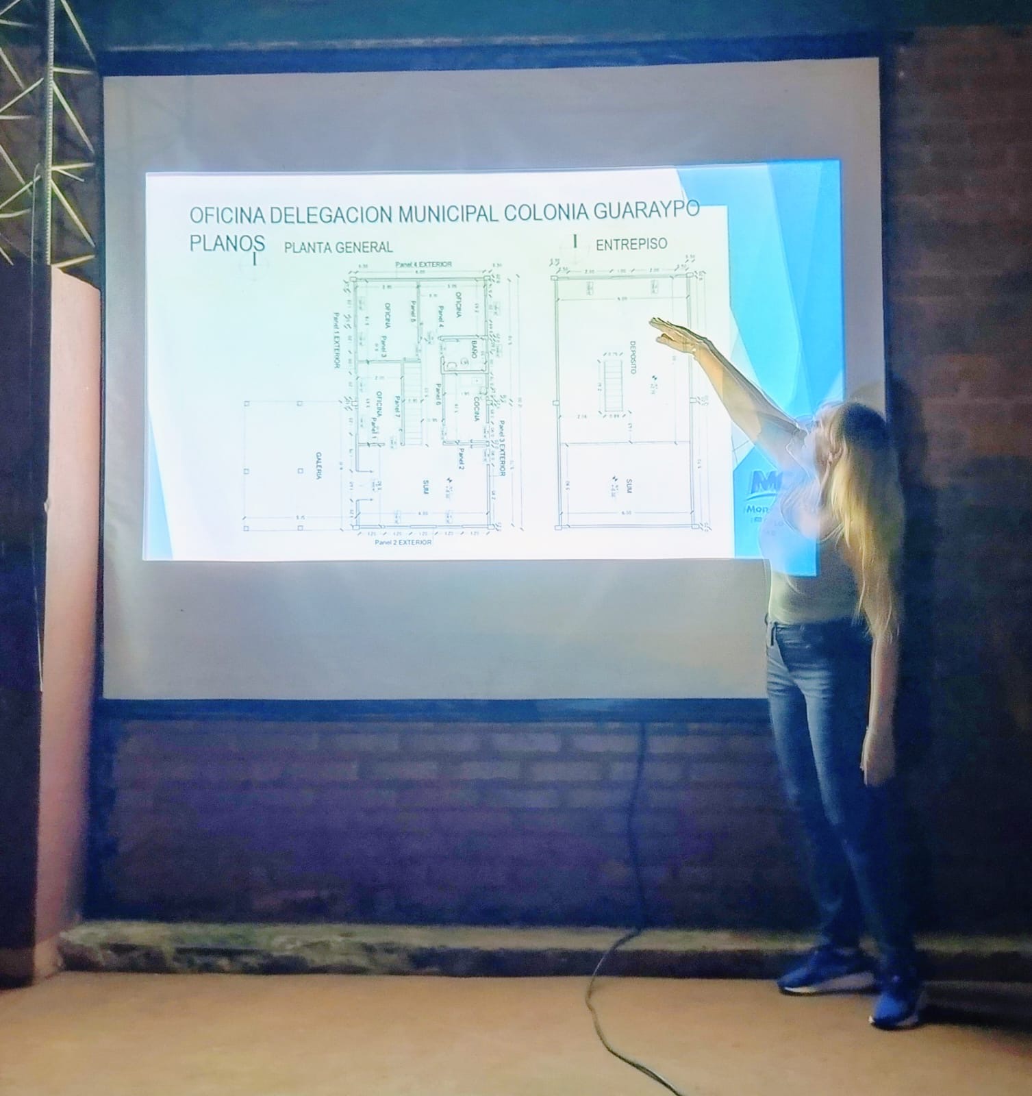 Montecarlo: presentaron el proyecto de una Delegación Municipal en la Colonia Guaraypo 4