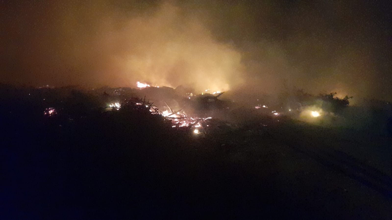 Incendio intencional en el Basural Municipal de Eldorado 2