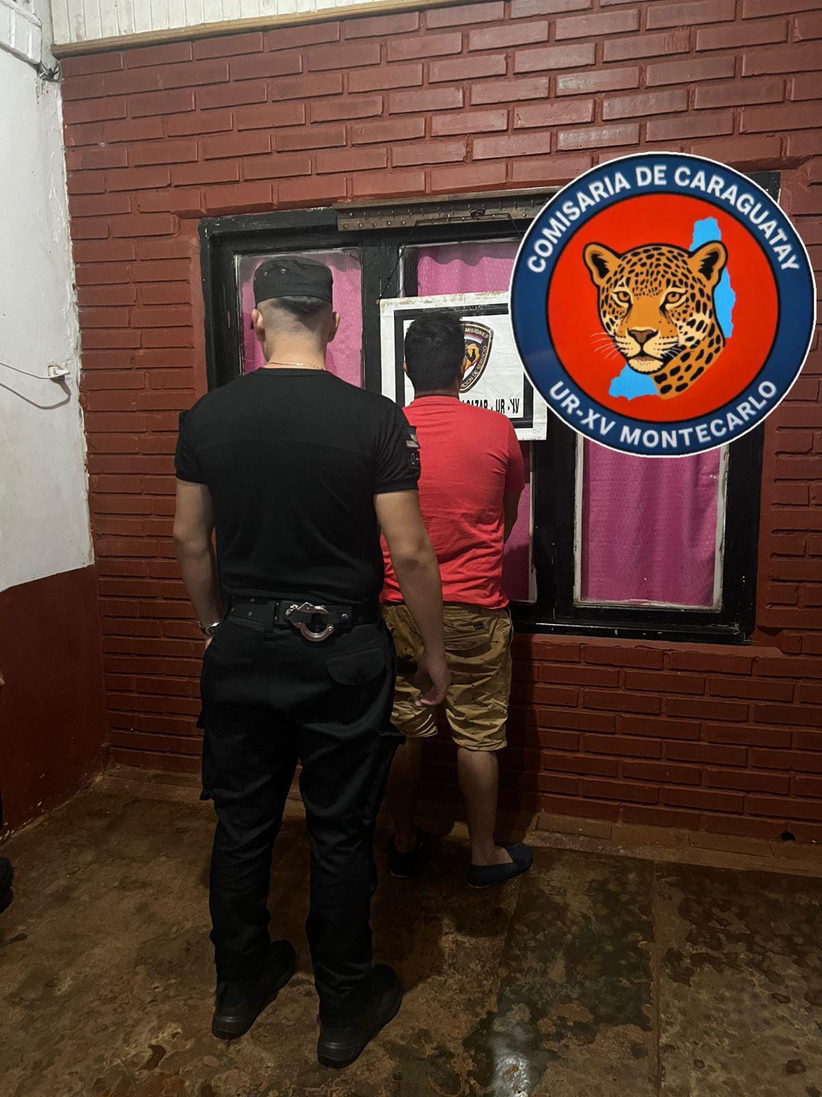 Detuvieron a un hombre que amenazó con un machete a su pareja y a su familia en Caraguatay