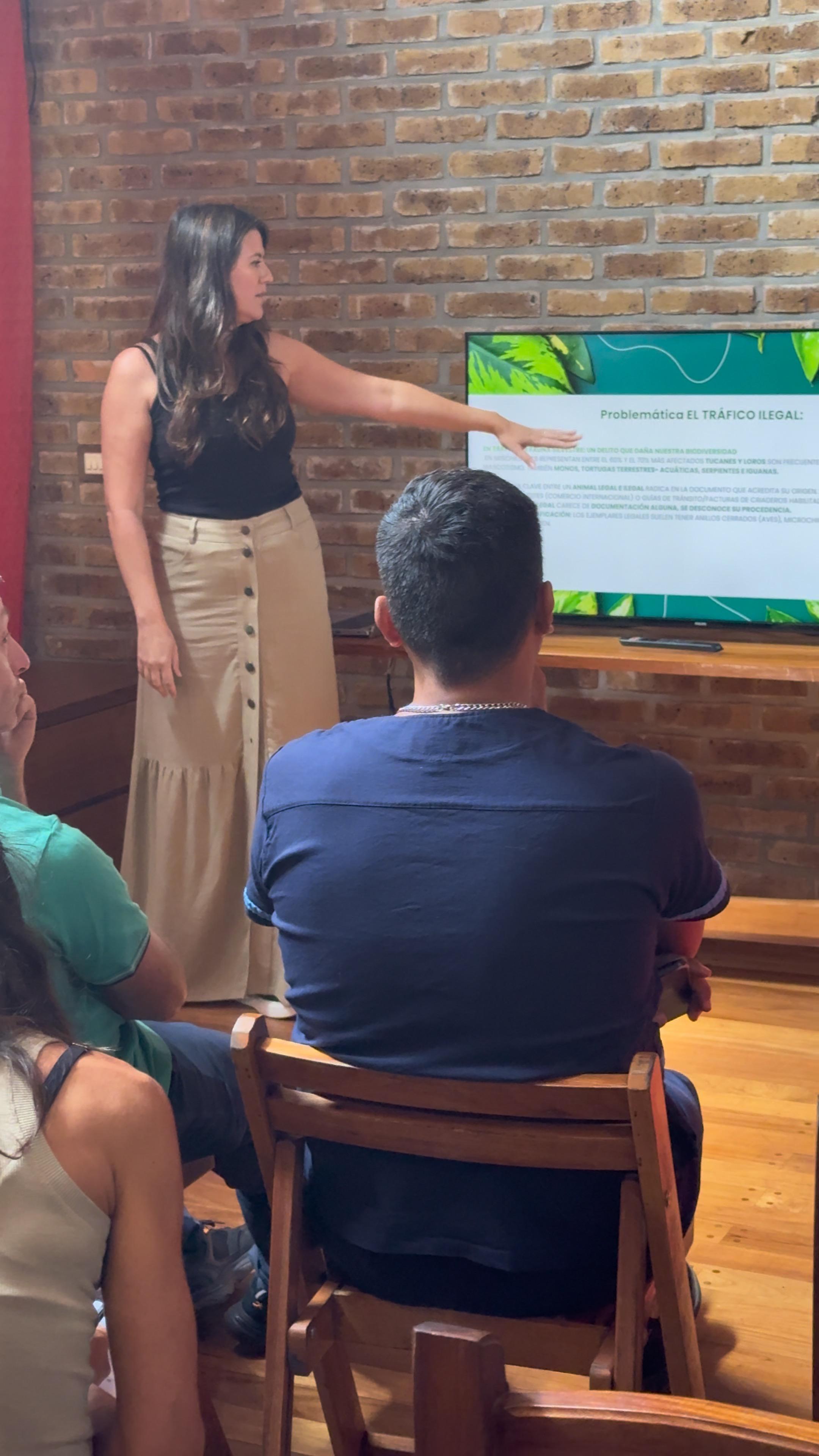 Veterinarios de Misiones se capacitaron en emergencias de fauna silvestre en la reserva OHANA 3