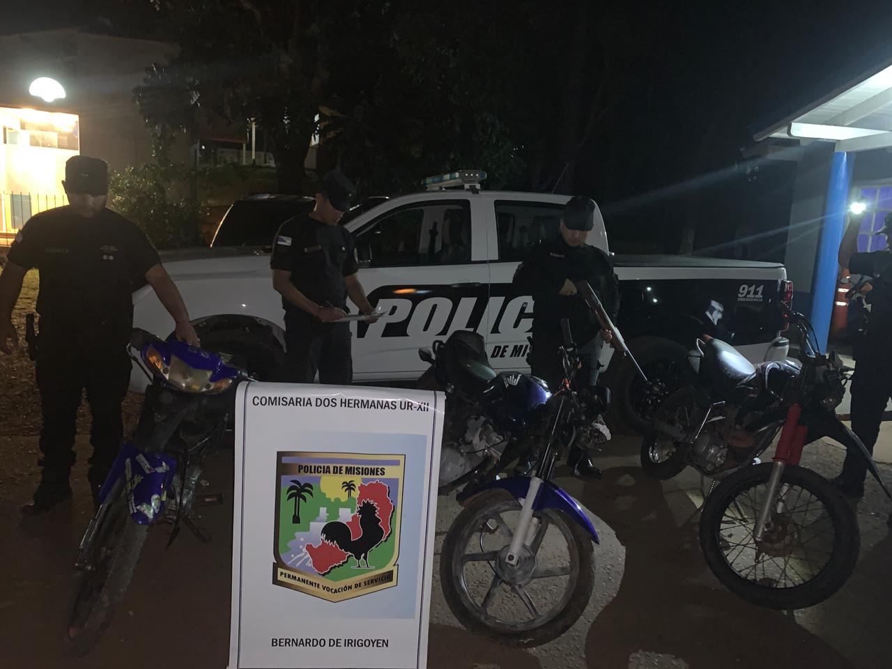Desarticulan un circuito de motos robadas que eran destinadas a picadas clandestinas en la zona fronteriza 4