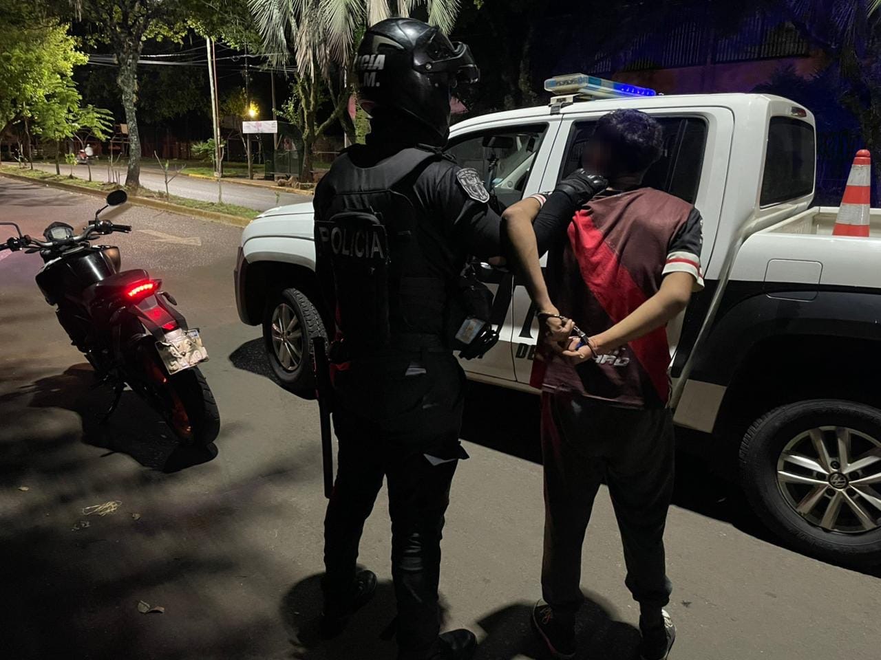 Operativos nocturnos en Posadas: seis detenidos y objetos recuperados 2