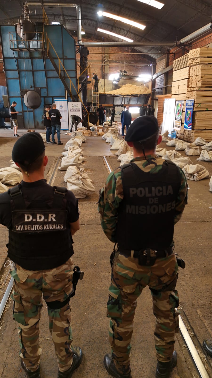 Incineraron más de dos toneladas de droga incautada en operativos en Misiones 3