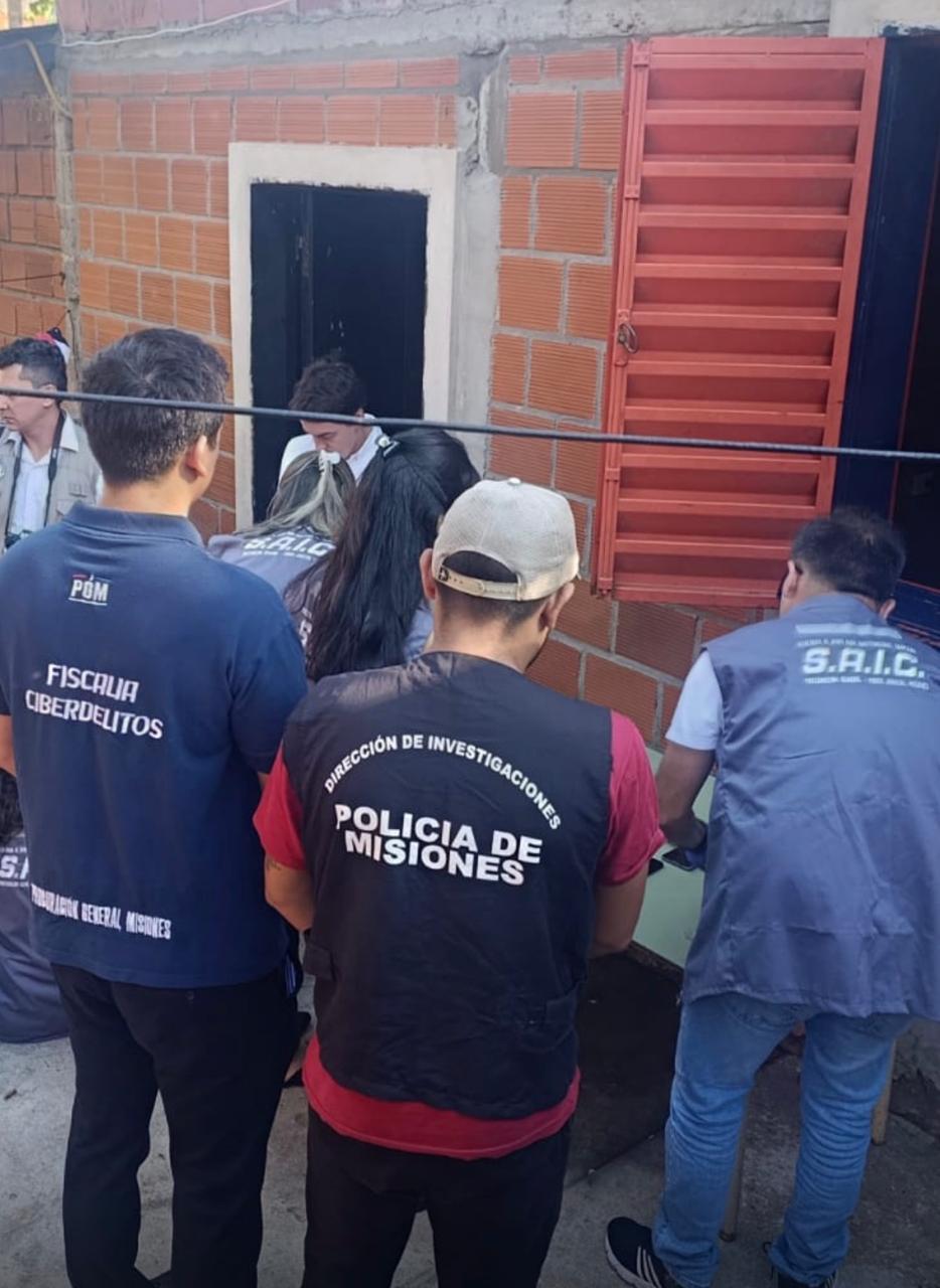 Allanamiento en Posadas: detuvieron a un hombre por tenencia y distribución de material de abuso infantil 2
