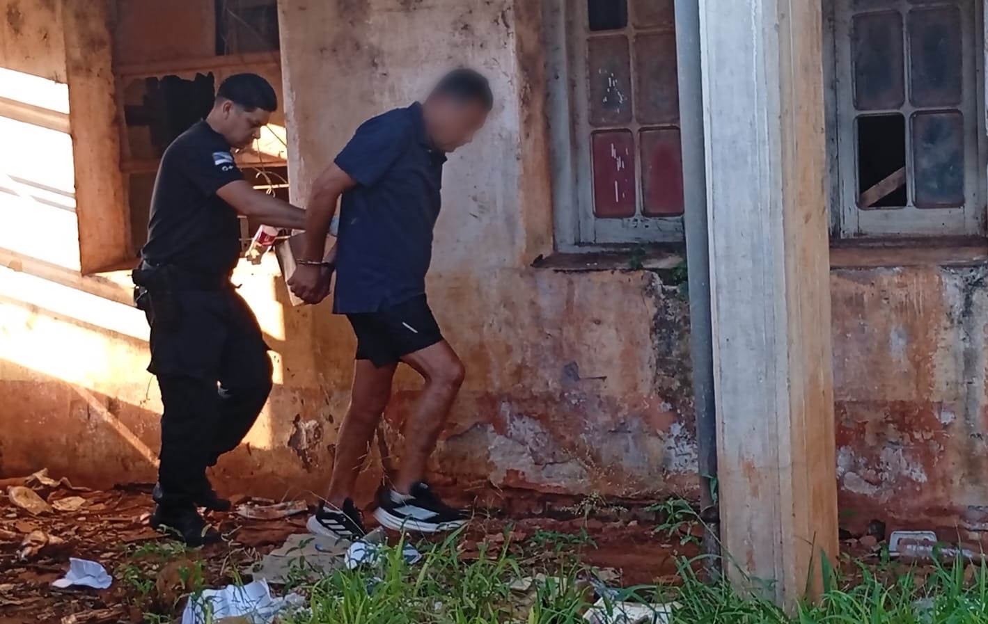 Posadas: detienen a un hombre que ingresó a robar al Hospital Madariaga y fue hallado dormido 2