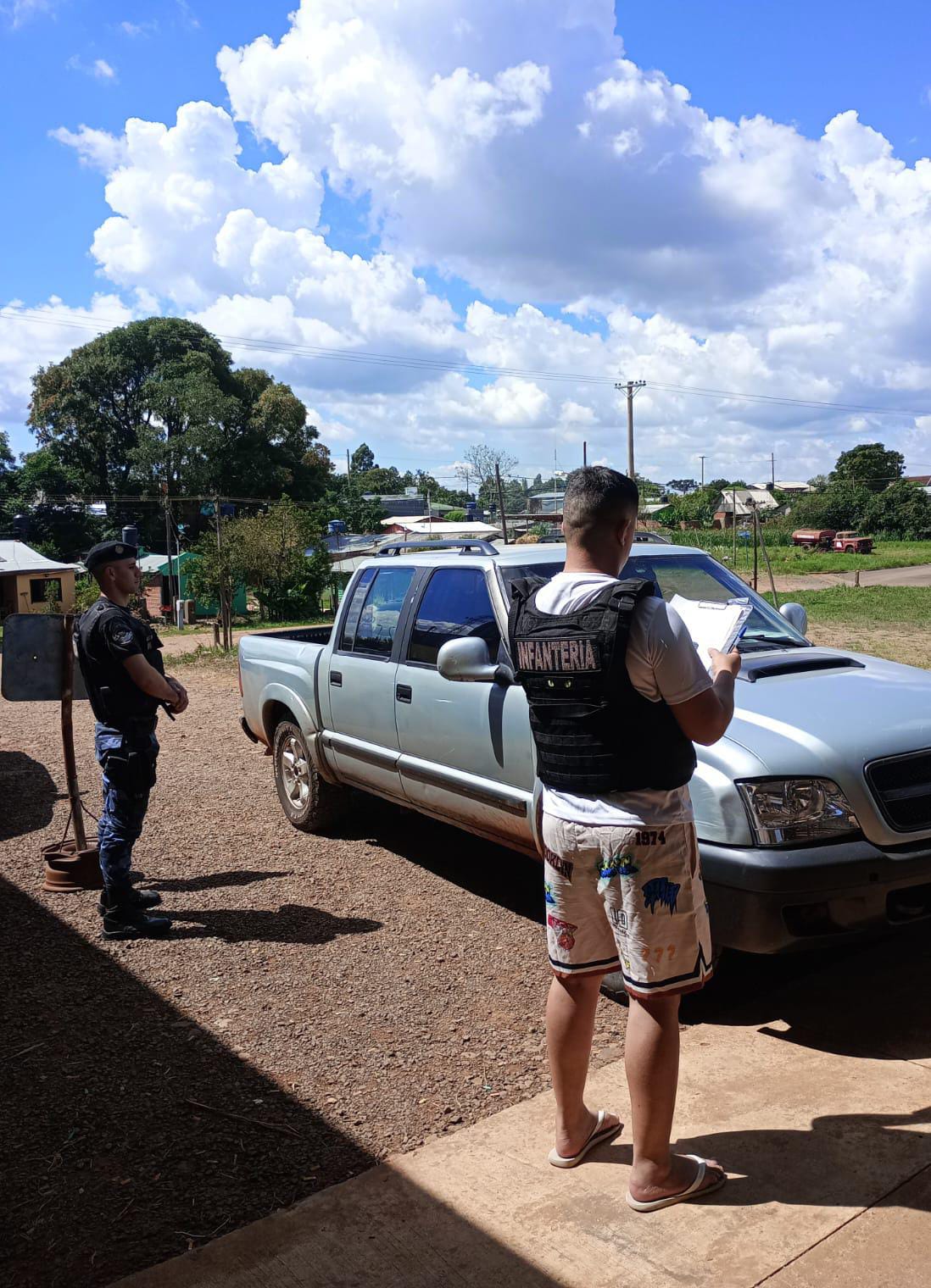 Detuvieron a un hombre con pedido de captura por ataque armado en Bernardo de Irigoyen 2