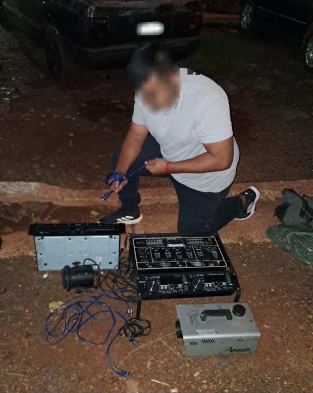 Posadas: recuperan equipos de sonido robados a un DJ y buscan al implicado 2