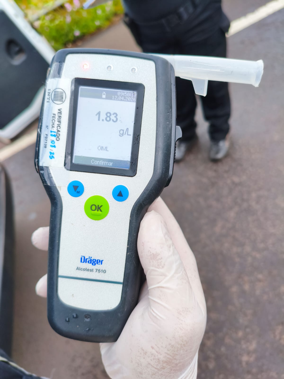 Despiste en Santa Ana: el conductor tenía 1,83 g/L de alcohol y fue detenido 2