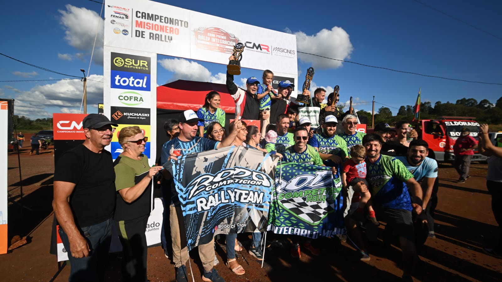 La dupla Maicon Paulus-Maxi Brunner ganó el Rally Integración Eldorado-Victoria 2