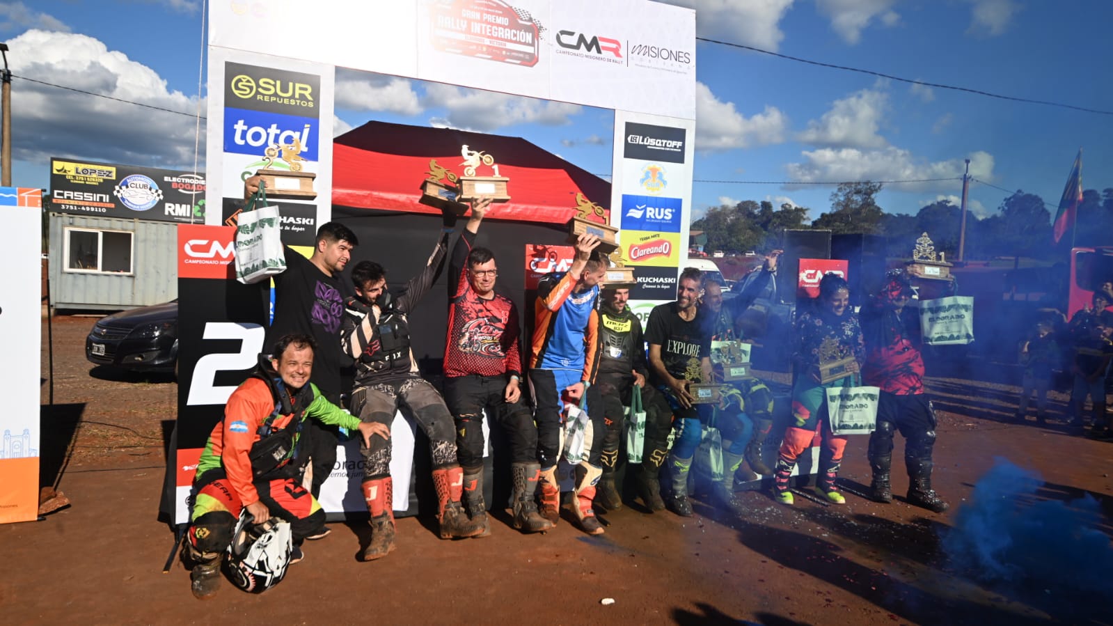 La dupla Maicon Paulus-Maxi Brunner ganó el Rally Integración Eldorado-Victoria 4