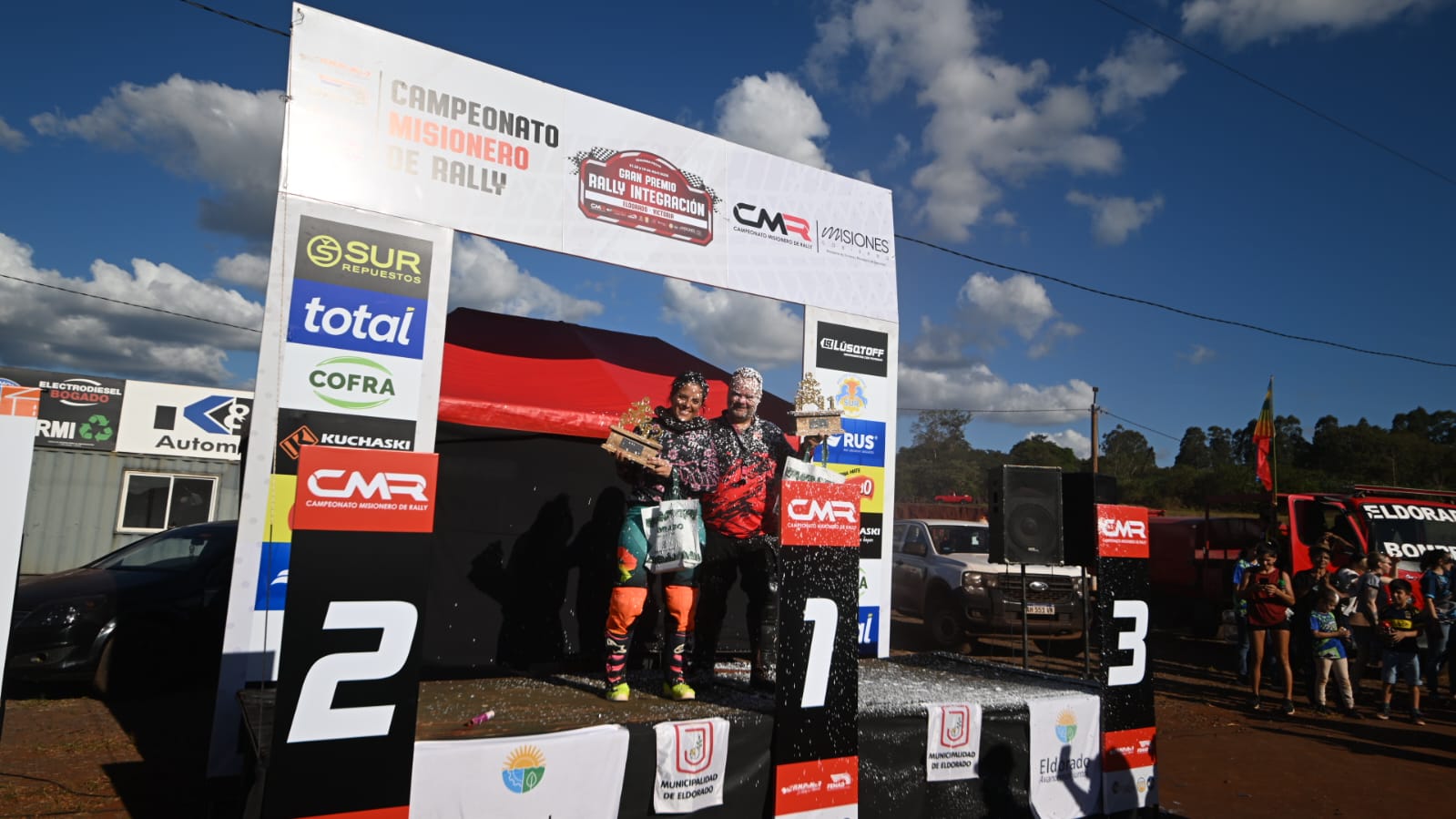 La dupla Maicon Paulus-Maxi Brunner ganó el Rally Integración Eldorado-Victoria 5