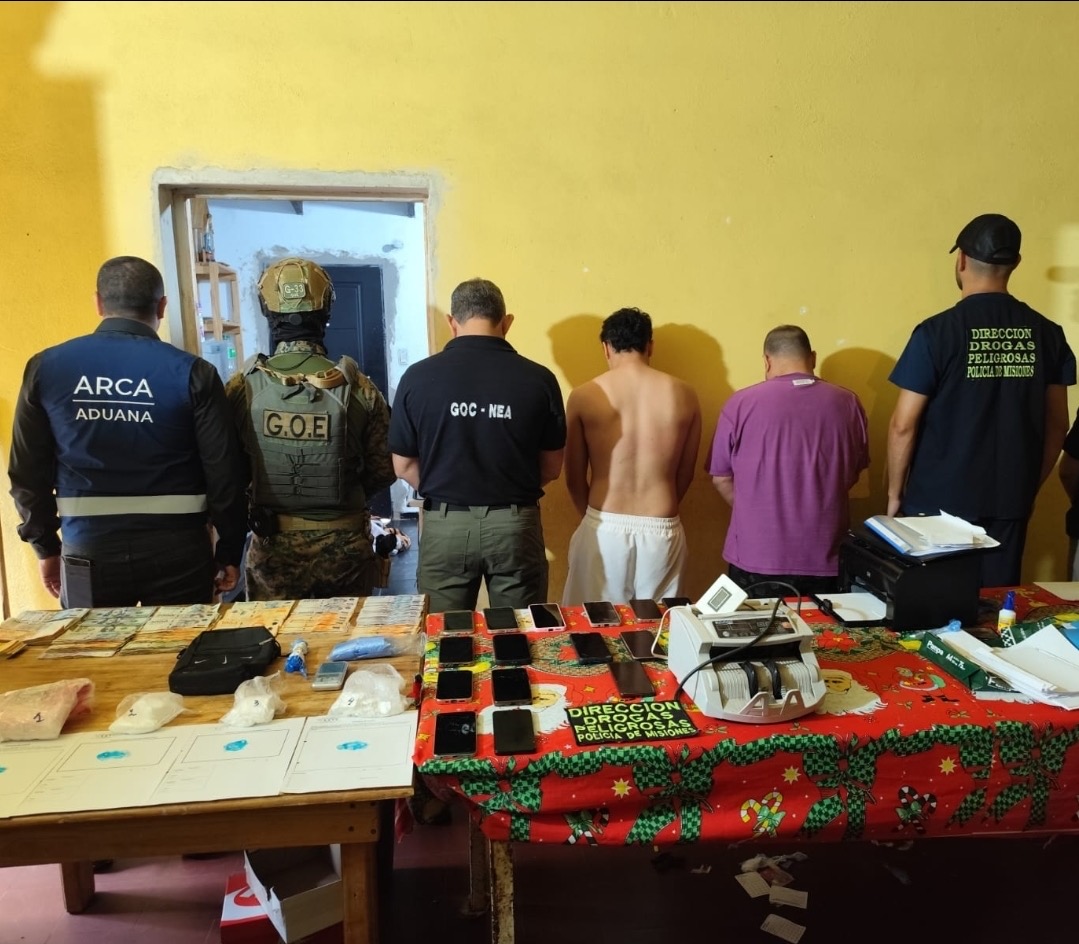 Cayó en Posadas el jefe de una narcobanda internacional que cruzaba droga en motos de agua desde Paraguay