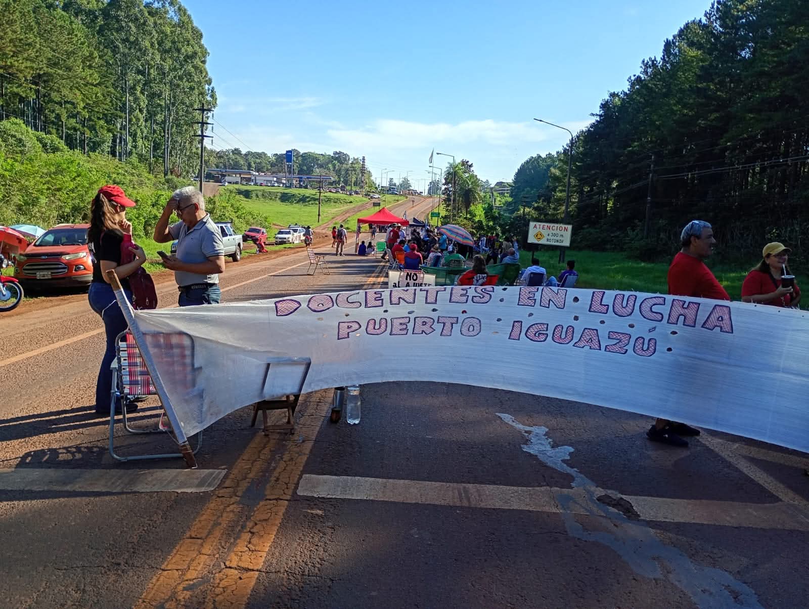 Este jueves habrá asamblea provincial docente en la Ruta Nacional 12 en Eldorado  3