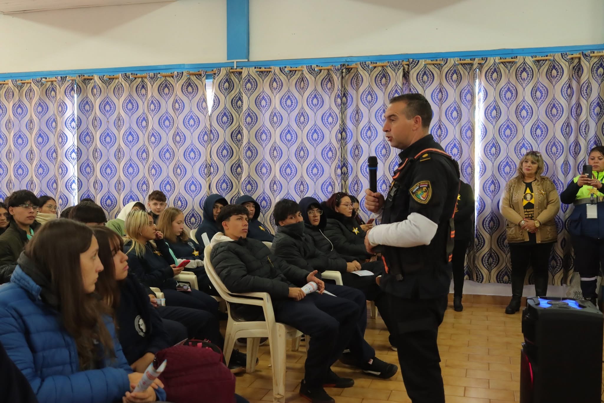 Red Estrellas Amarillas realizó una jornada de concientización vial en Eldorado 5