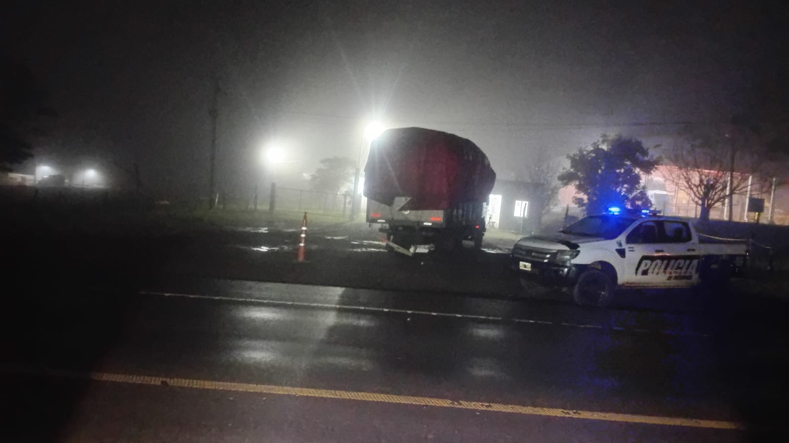 Choque sobre Ruta 14 en Alem: secuestraron una camioneta tras un test de alcoholemia positivo 2