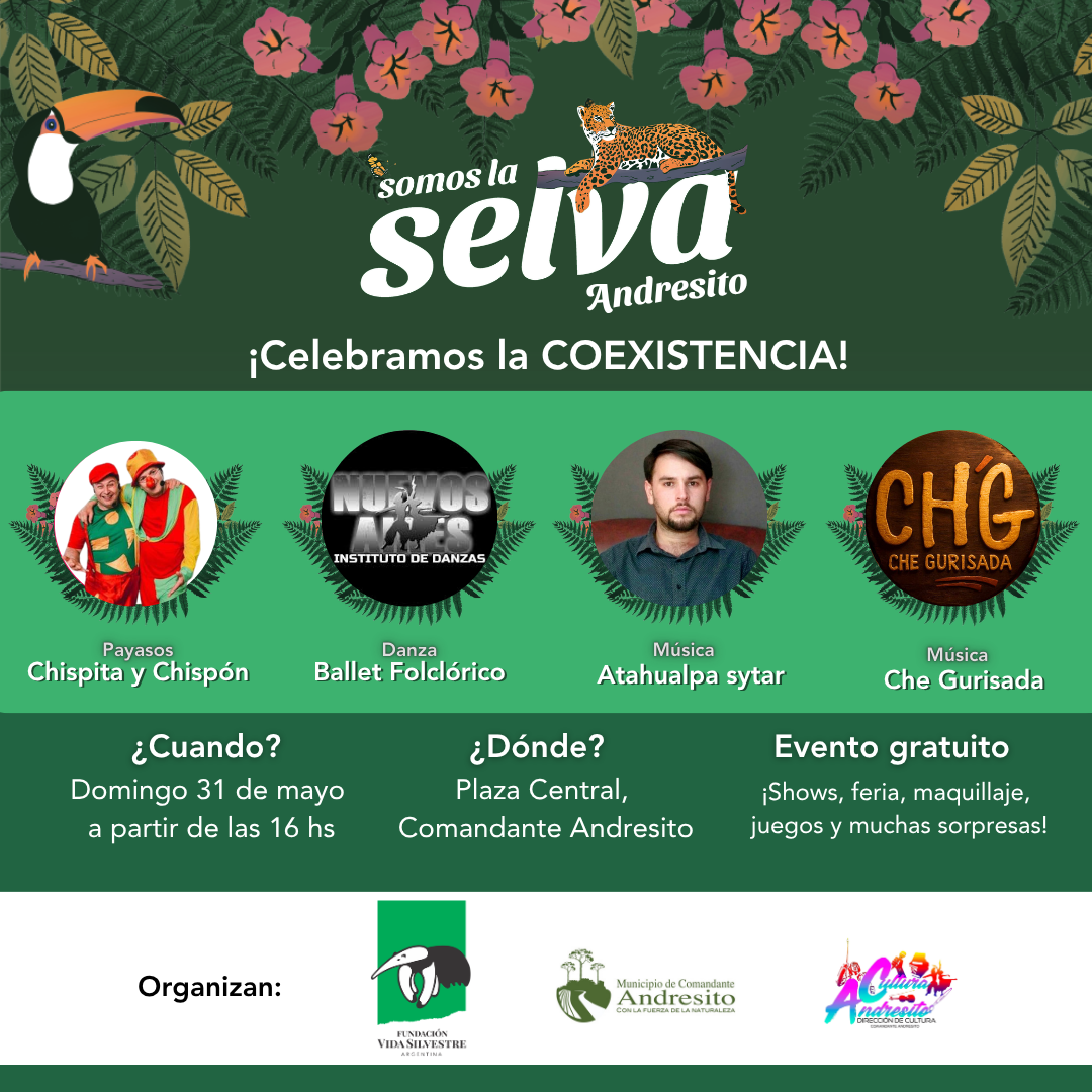 “Somos la Selva”: Este domingo Andresito celebrará la selva y su biodiversidad  2