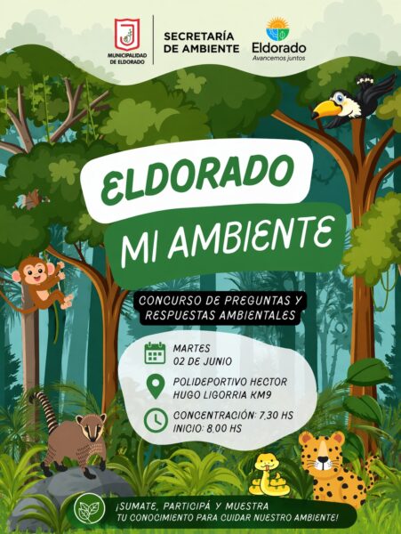 Realizarán una nueva edición de “Eldorado mi ambiente”  2