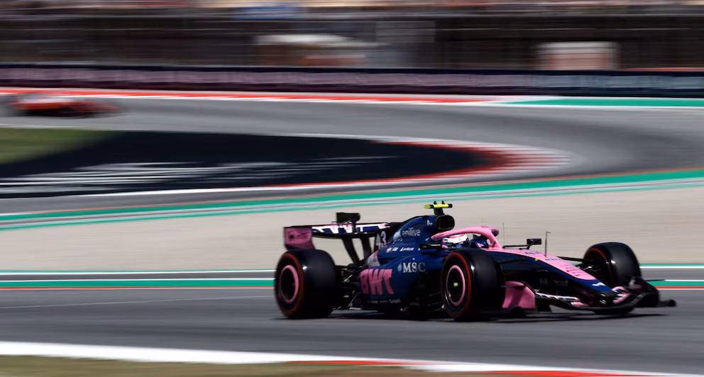  Colapinto terminó octavo en el Gran Premio de Barcelona de la Fórmula 1 y sumó 4 puntos para Alpine