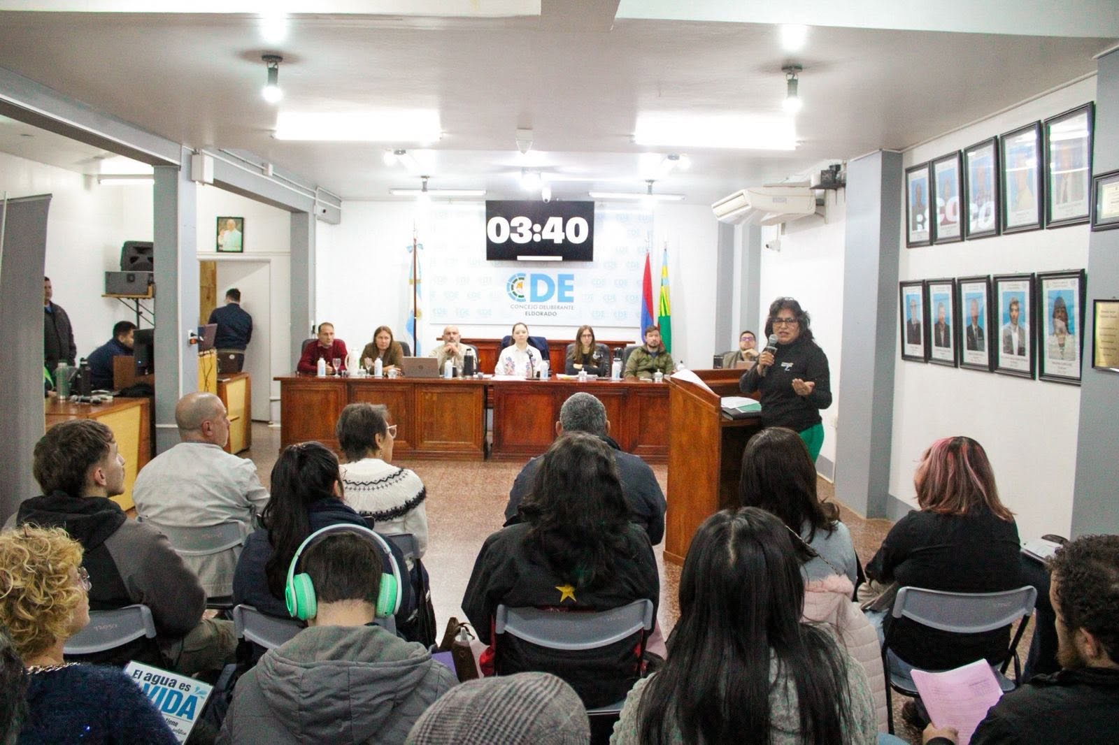 Audiencia por el agua en Eldorado: “Queremos abrir la canilla y que salga agua” 2
