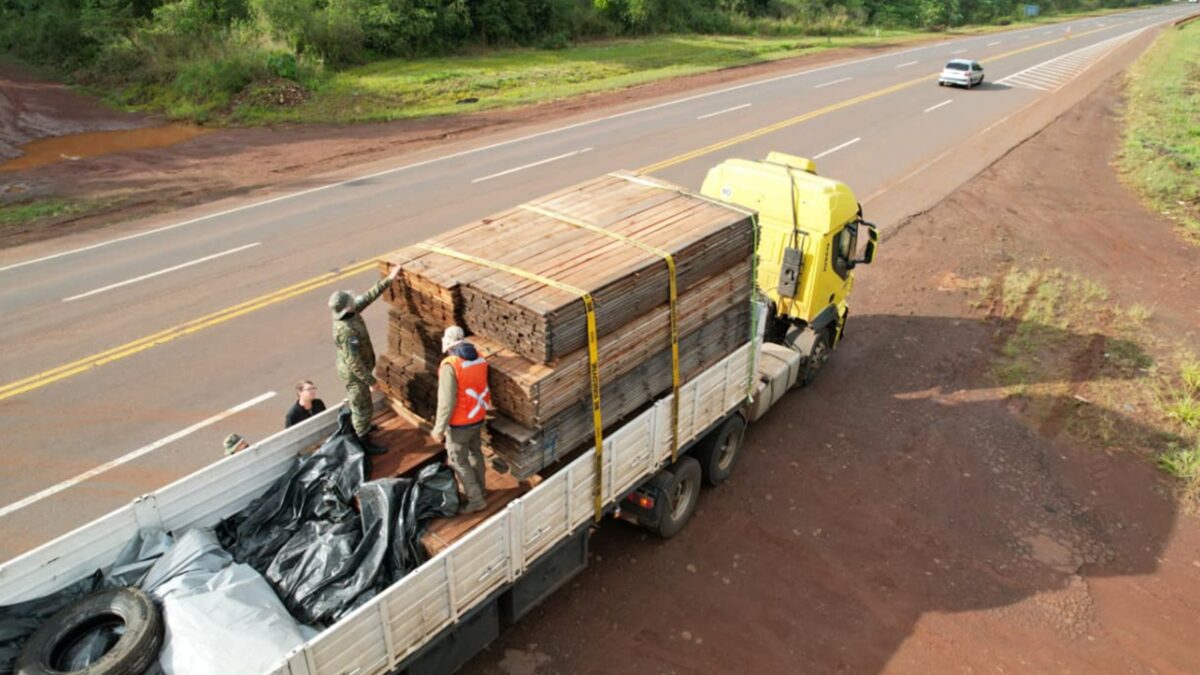 Refuerzan los controles sobre el transporte de madera nativa en el norte de Misiones 3
