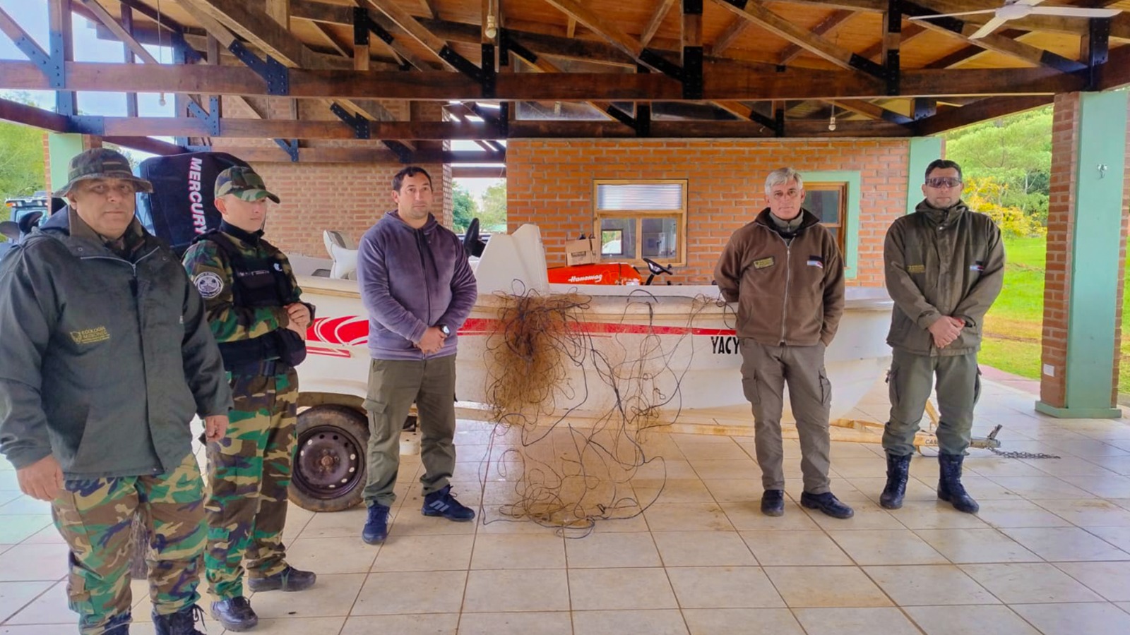 Desmantelaron puestos de caza furtiva y secuestraron elementos de pesca ilegal en áreas protegidas de Misiones 2