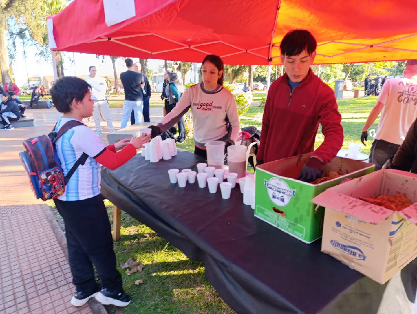 La Plaza San Martín reunió a familias de Eldorado en una nueva Merienda de Invierno 4
