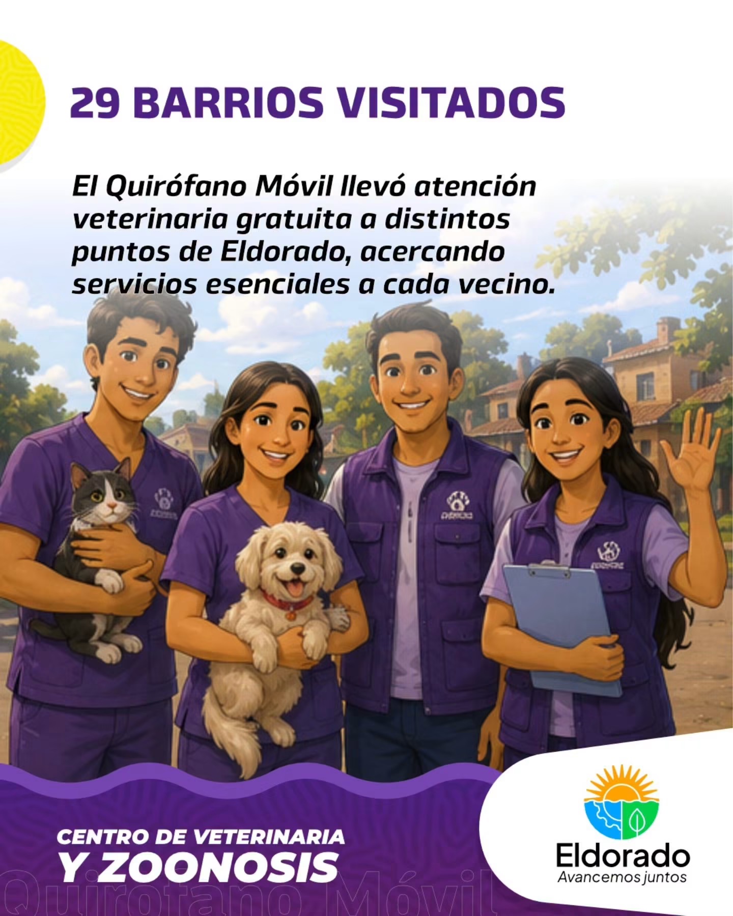 El Quirófano Veterinario Móvil visitó 29 barrios y realizó más de 1.500 cirugías durante el primer semestre del año 4