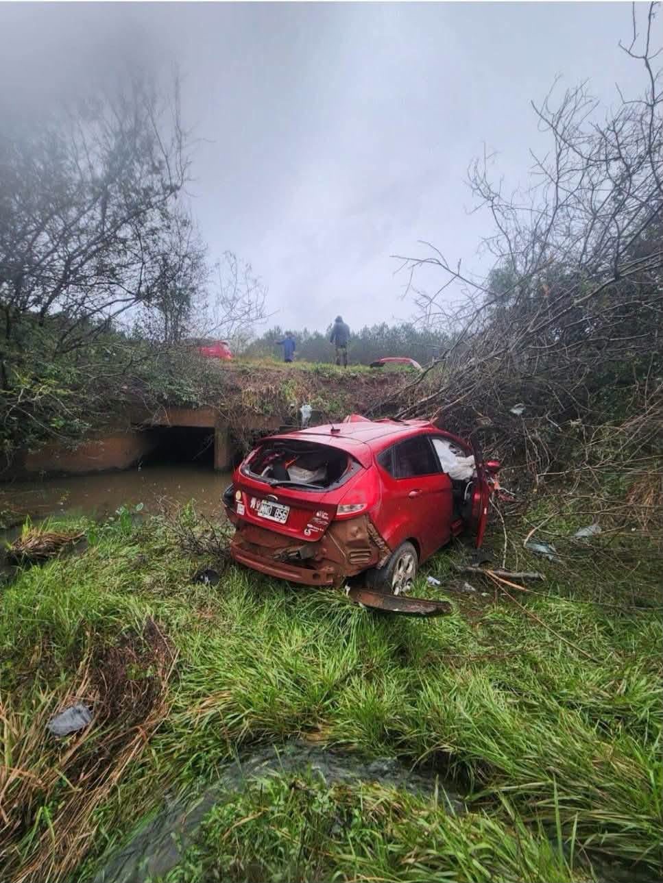 Dos muertos y dos heridos graves tras un choque frontal sobre la Ruta 14 3
