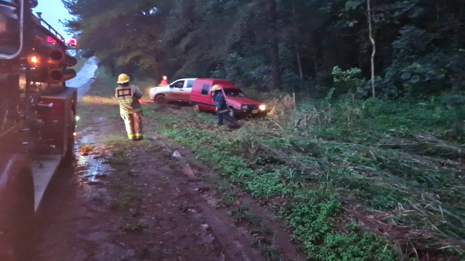 Despistó un vehículo en la Ruta Provincial 17: no se registraron lesionados 2
