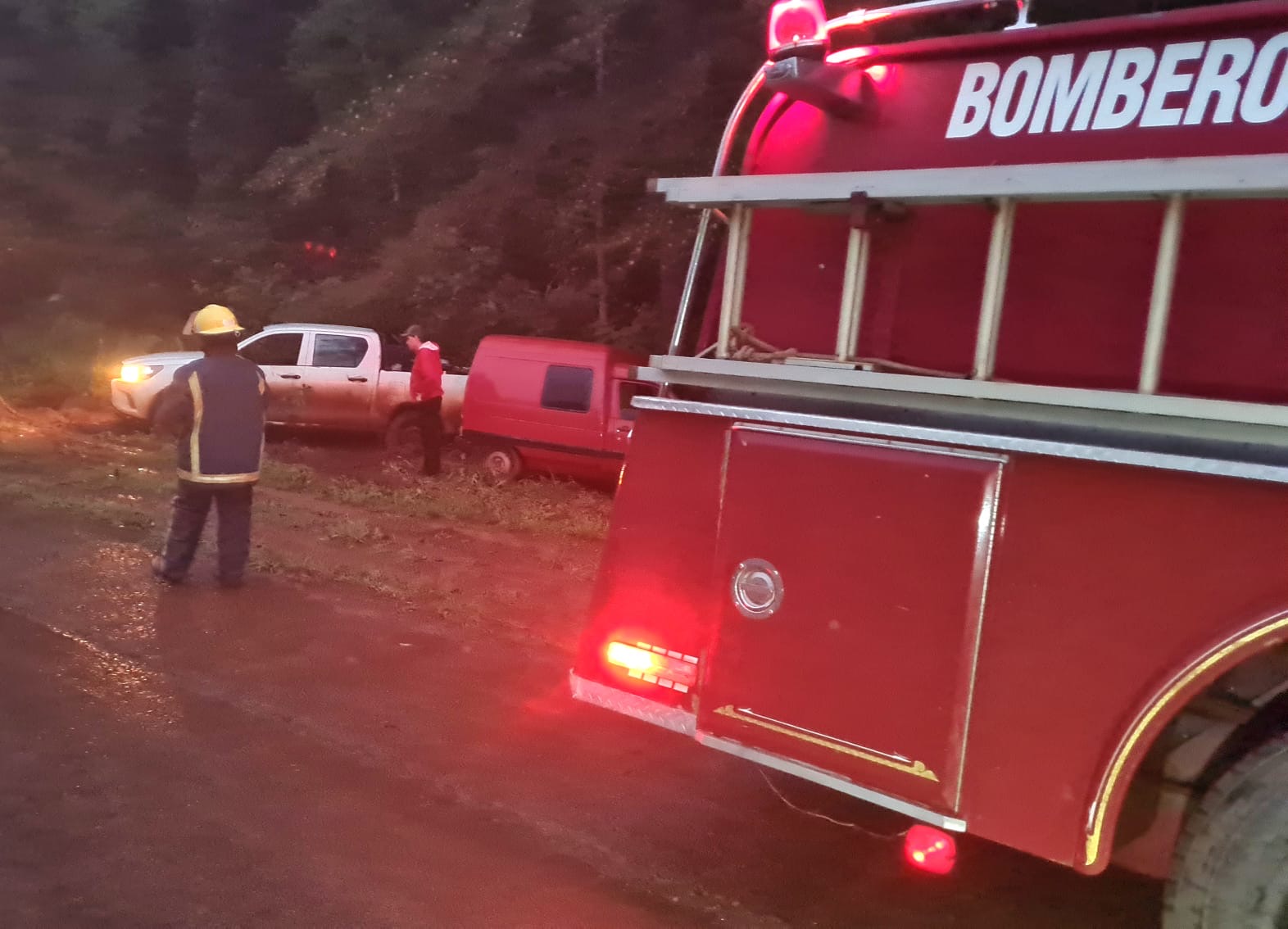 Despistó un vehículo en la Ruta Provincial 17: no se registraron lesionados 3