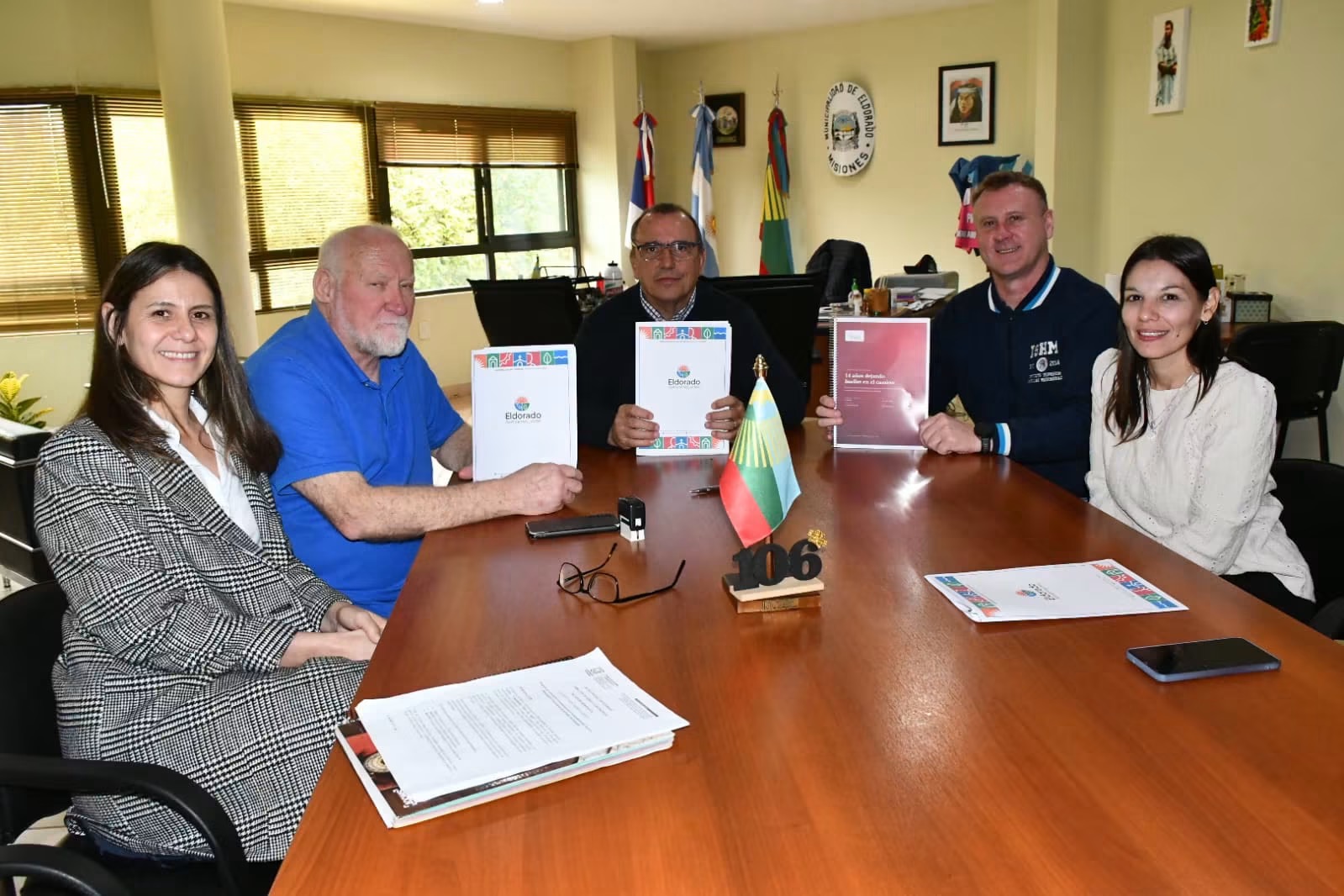 Eldorado y la Fundación Huellas Misioneras firmaron un convenio de cooperación 2