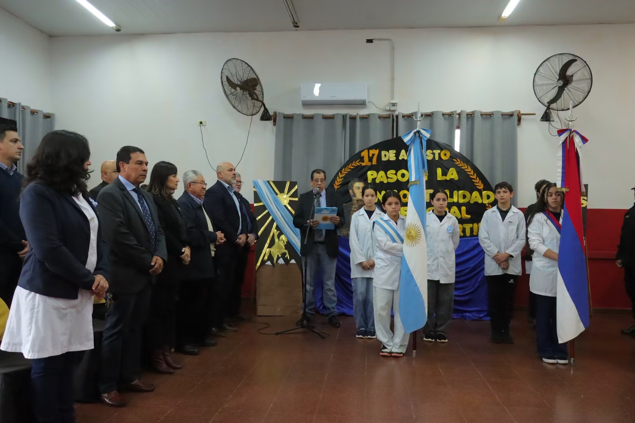  Eldorado recordó a San Martín con un acto conmemorativo en la Escuela Provincial N.º 829 4
