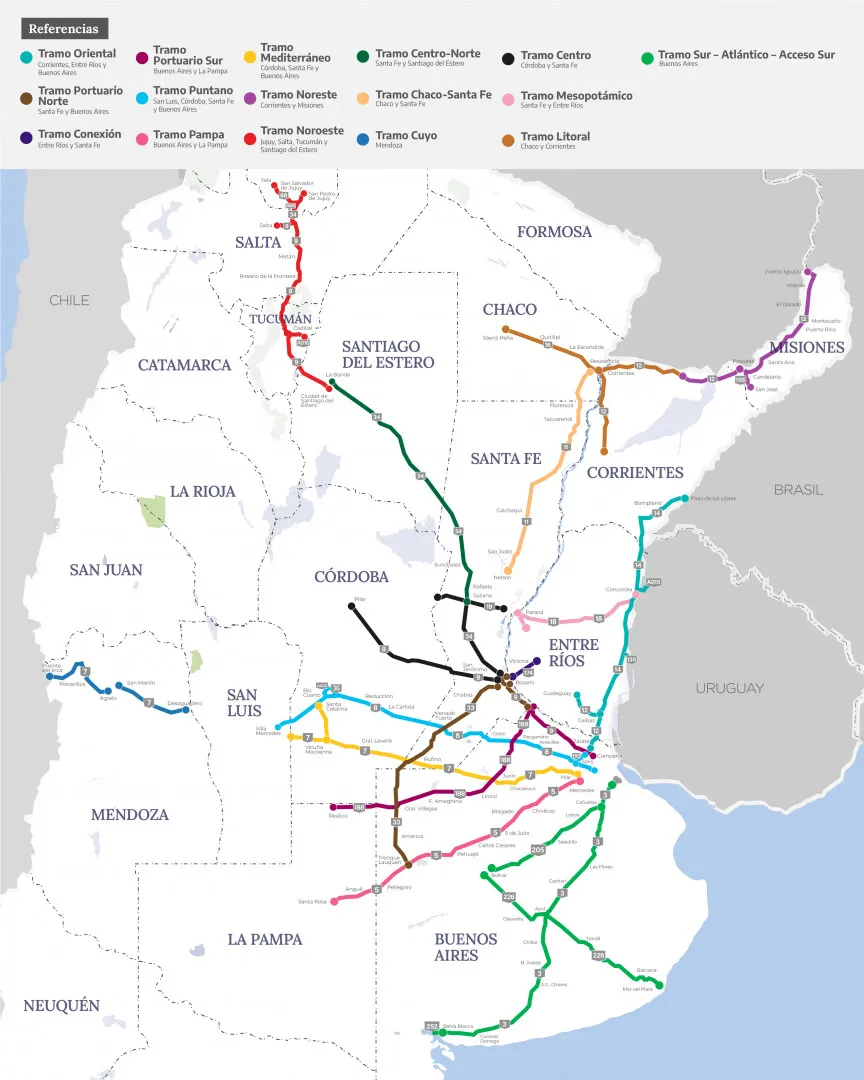 El Gobierno nacional prevé un nuevo peaje en la Ruta 12 a la altura de Puerto Rico 2