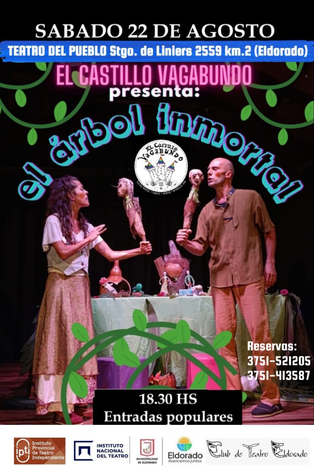 El grupo El Castillo Vagabundo presenta “El Árbol Inmortal” en Eldorado 2