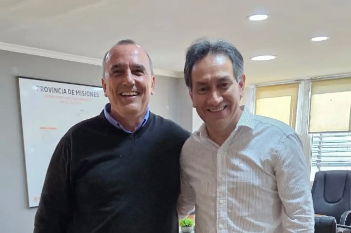Rodrigo Durán mantuvo reuniones con autoridades provinciales para avanzar en la agenda de Eldorado 2