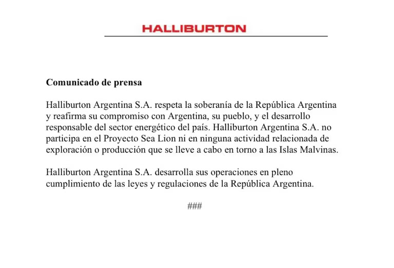 Frenazo petrolero: tres gigantes mundiales rechazan operar en proyectos hidrocarburíferos en Malvinas 3