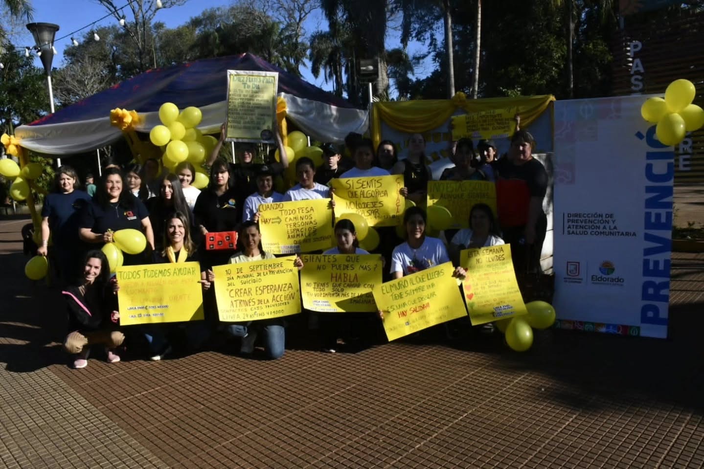 Realizarán una jornada de concientización y escucha en la plaza Sarmiento por el Mes de la Prevención del Suicidio 2