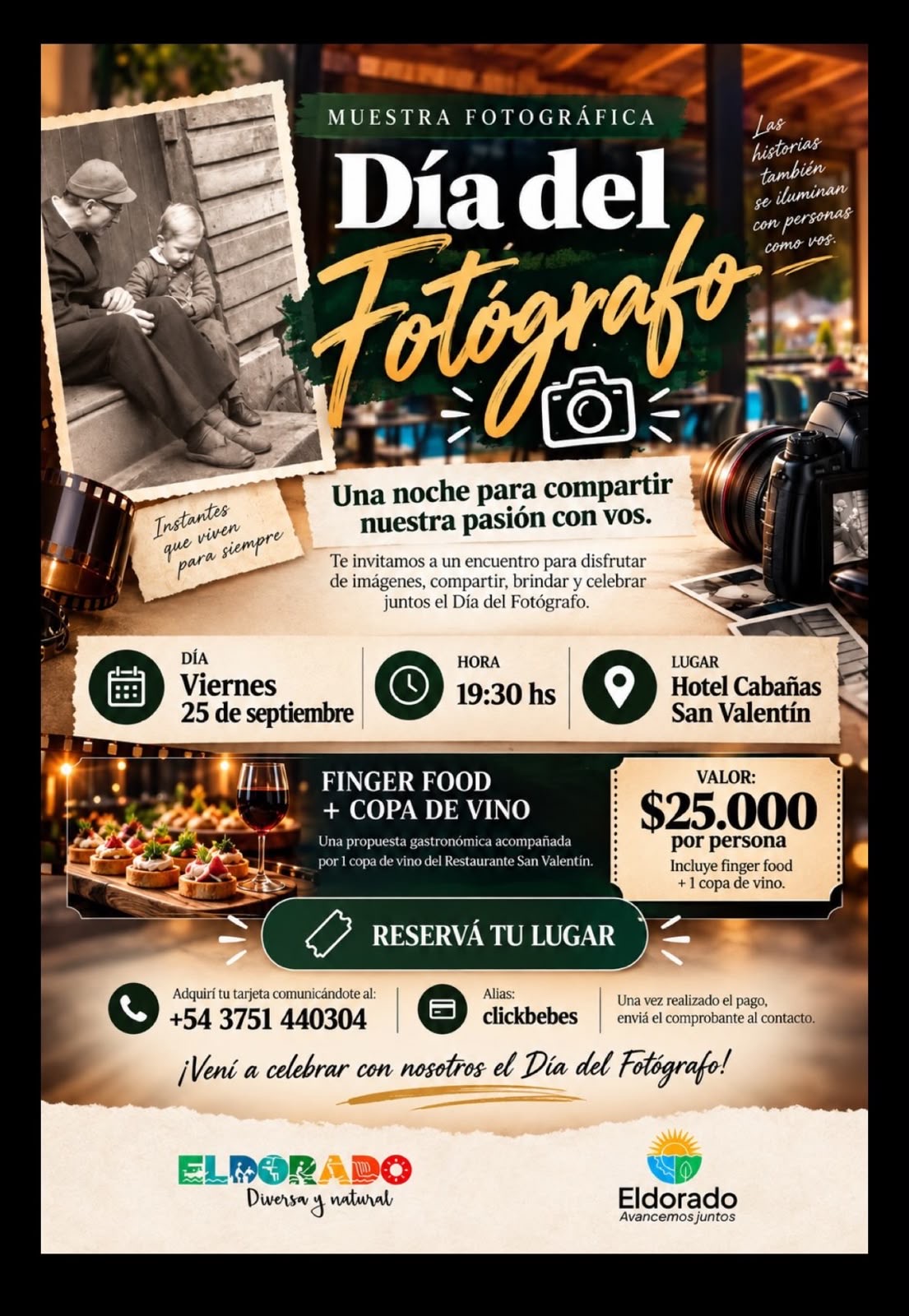 Día del Fotógrafo: Eldorado tendrá una muestra fotográfica con profesionales de la zona 2
