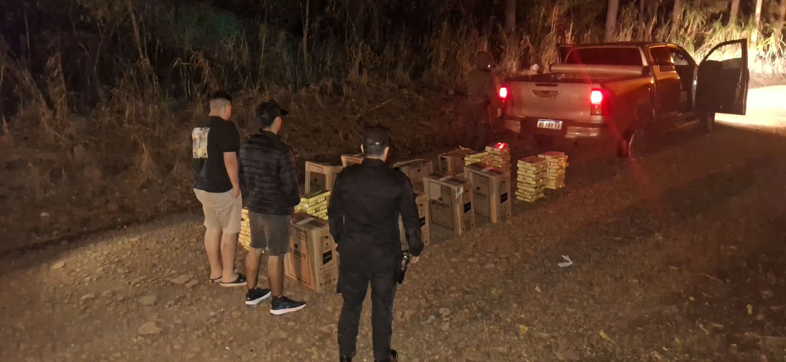 Persecución en Eldorado: secuestraron cigarrillos de contrabando valuados en casi $19 millones 2