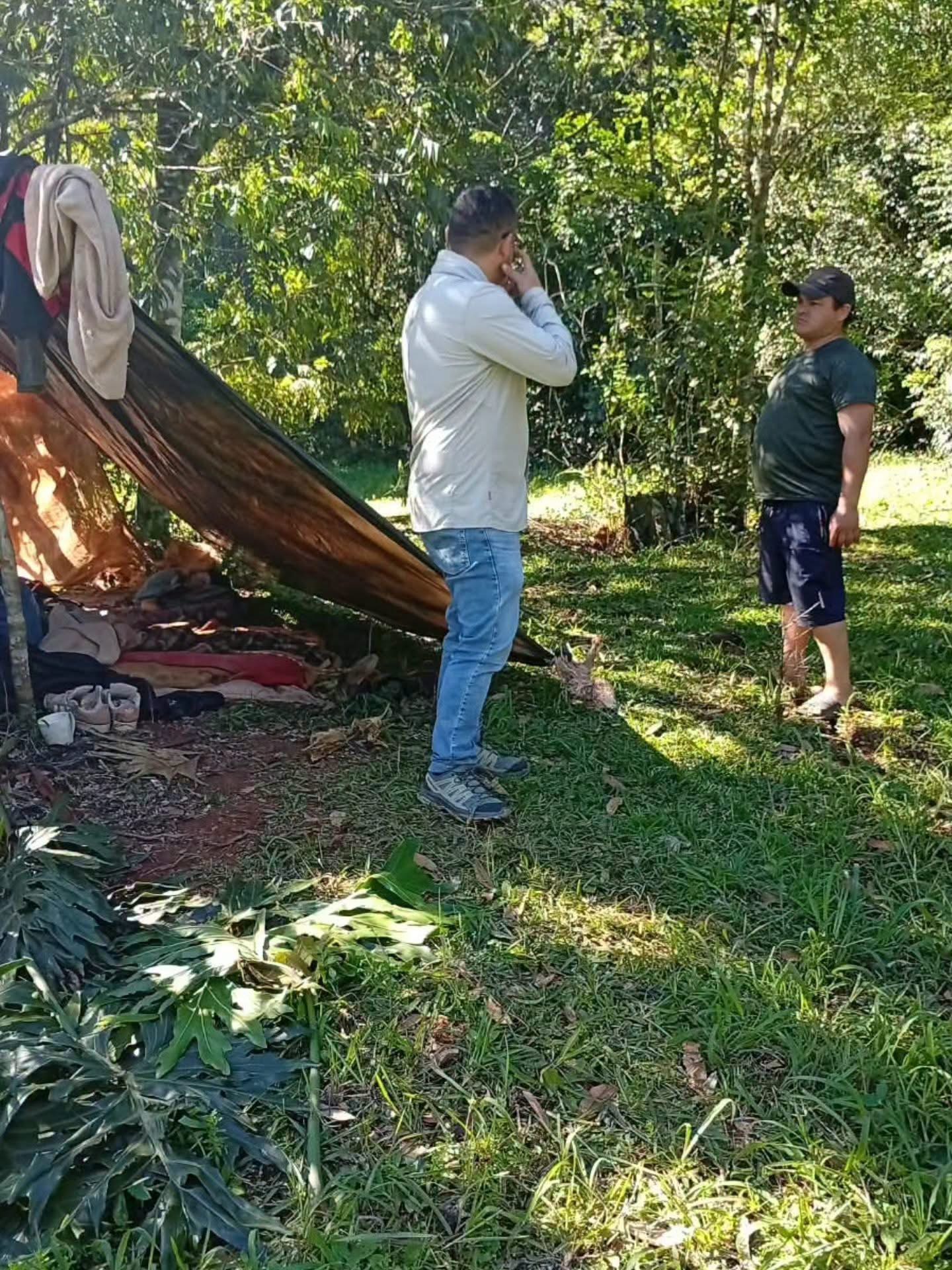 Rescatan a tareferos de Oberá que trabajaban en condiciones de precariedad extrema y sin alimentos en San Pedro 3