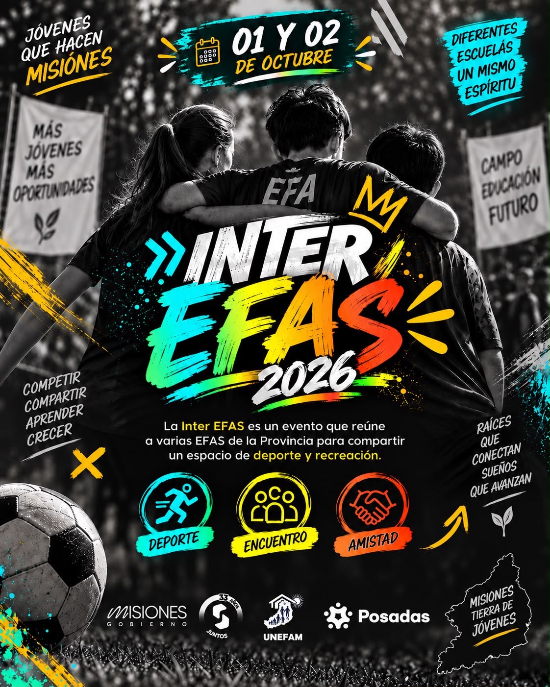 Posadas será sede del Inter-EFAs 2026 por los 40 años de las Escuelas de la Familia Agrícola 2