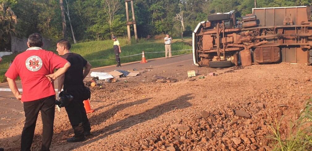 Eldorado: pintarán una estrella amarilla en memoria de Héctor Fernández, recolector que falleció en el vuelco de la Ruta 17 4
