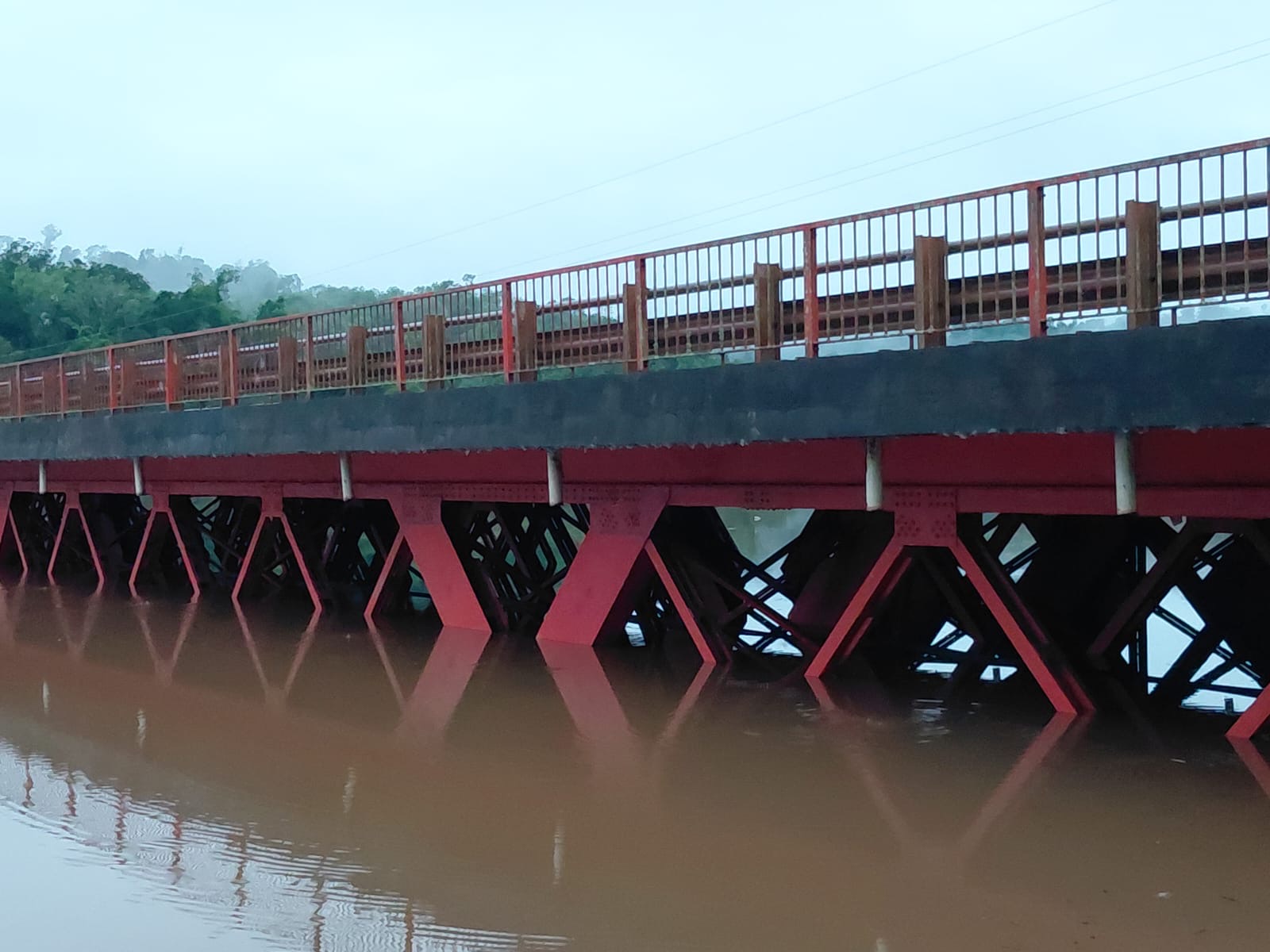 Continúan cortados los puentes Paranay y Piray Guazú por la crecida de los arroyos 3