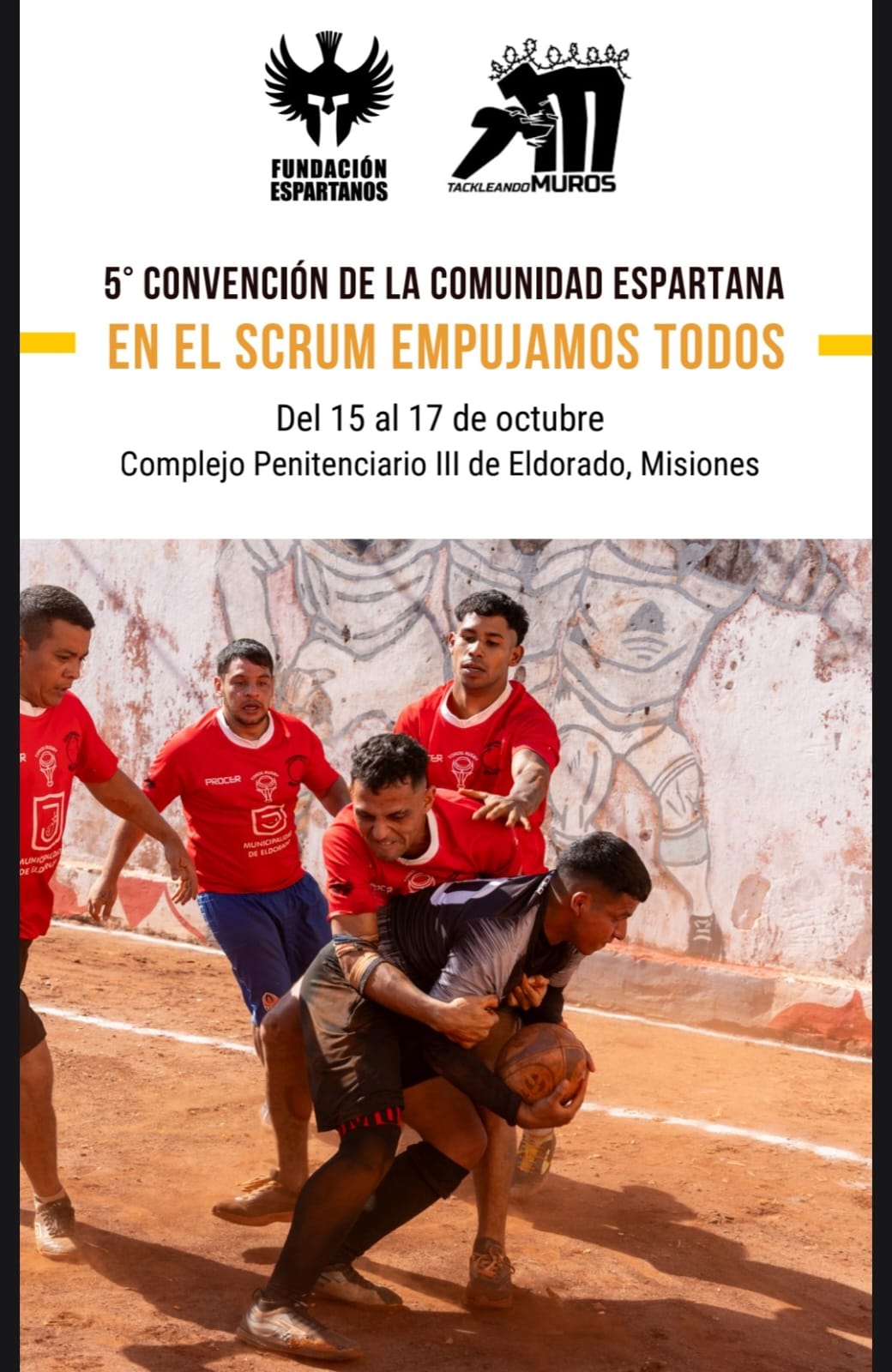 5° Convención de Espartanos en Eldorado: “El tema no es no caer, sino no permanecer caídos” 5